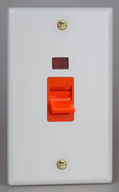 Vogue Matt White - Cooker Switches product image 3