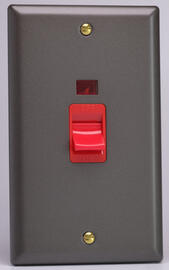 Varilight - Vogue Slate Grey - Cooker Switches product image 3