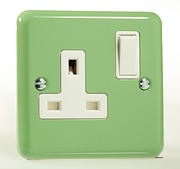 Rainbow Range Switched Sockets - Beryl Green product image 2