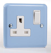 Rainbow Range Switched Sockets - Duck Egg Blue product image 2