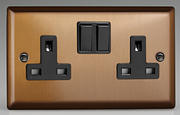 Varilight - Brushed Bronze Sockets product image