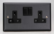 Varilight Sockets Matt Black product image