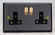 Vogue Matt Black - Sockets product image