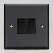 Varilight Matt Black Light Switches product image 8