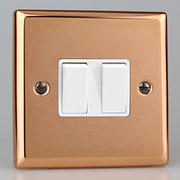 Varilight Copper Light Switches White product image 8
