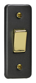 Varilight - Architrave  Switches - Vogue Slate Grey product image
