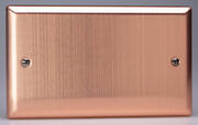 Varilight Brushed Copper - Blanks & Flex Outlet Plates product image 2