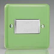 Rainbow Range 3 Pole Fan Isolator Switch - Beryl Green product image