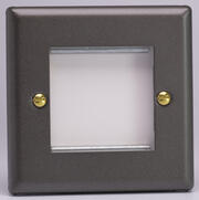 Varilight - Euro Data Grid Plates - Vogue Slate Grey product image 2