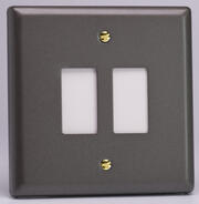 Varilight - PowerGrid Range - Vogue - Slate Grey - Grid Plates - c/w Grid Frame product image 2