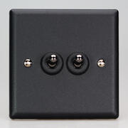 Varilight Matt Black Toggle Switches product image 2