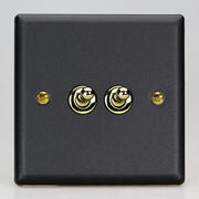 Vogue - Matt Black - Toggle Switches product image 2