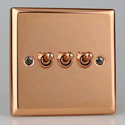 Copper Toggle Light Switches product image 3