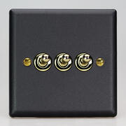 Vogue - Matt Black - Toggle Switches product image 3