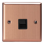 Brushed Copper - Telephone Sockets product image