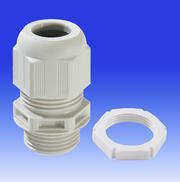 Wiska IP68 Compression Glands c/w Locknut - White (Single) product image