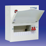 Wylex - Metal Consumer Unit c/w 100A Switch product image