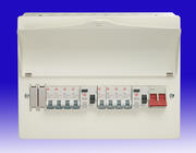 Wylex - 100A Switch Dual 80A 30mA RCD Flexible Consumer Unit product image
