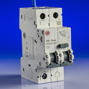 50 Amp 30mA RCBO B Type (2 Module) DP - 6kA product image