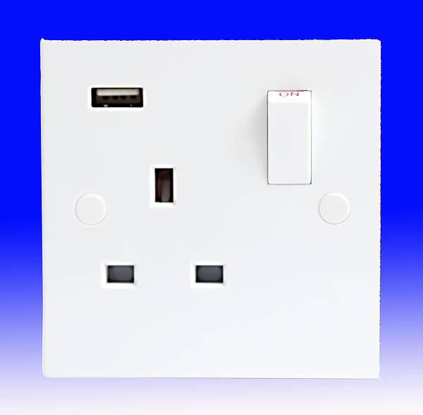 mk single usb socket