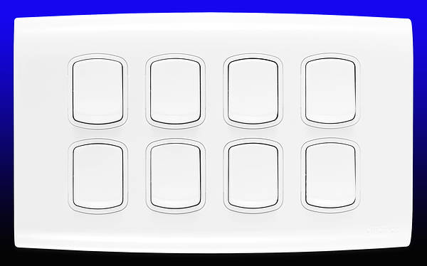 8 light cheap switch panel