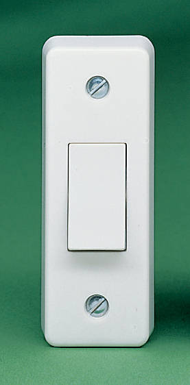 Crabtree 1 Gang 2 Way Architrave Switch 10 Amp 4077 NEW 