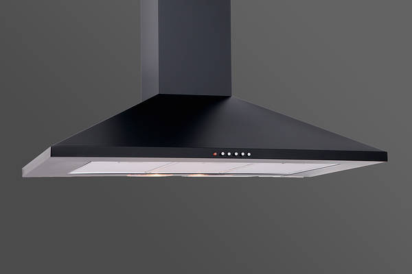 100cm Standard Black Hood 980m hr Motor LED Lights Luxair LA 100 STD BLK