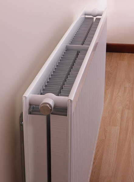Quinn Round Top Double Convector Radiator 400mm x 1300mm