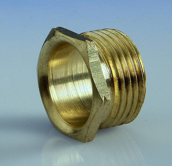 1 5 Inch Male Brass Bush Short