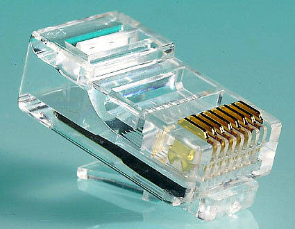 RJ45 Cat6 Plugs - 8 Way