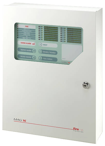 12 Zone Fire Alarm Panel - expandable to 16 Zones | ESP (MAG16)