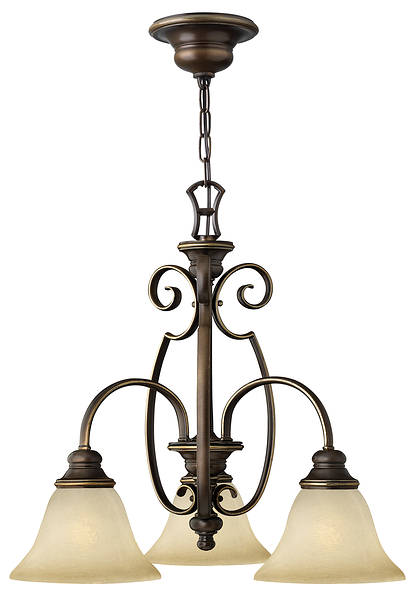 Cello 3 Lamp Chandelier - Antique Bronze | Hinkley (HK-CELLO3)