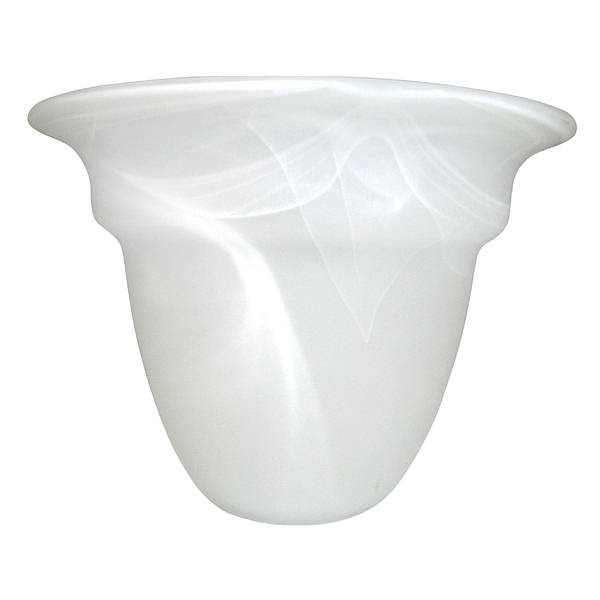 Alabaster shop glass shade