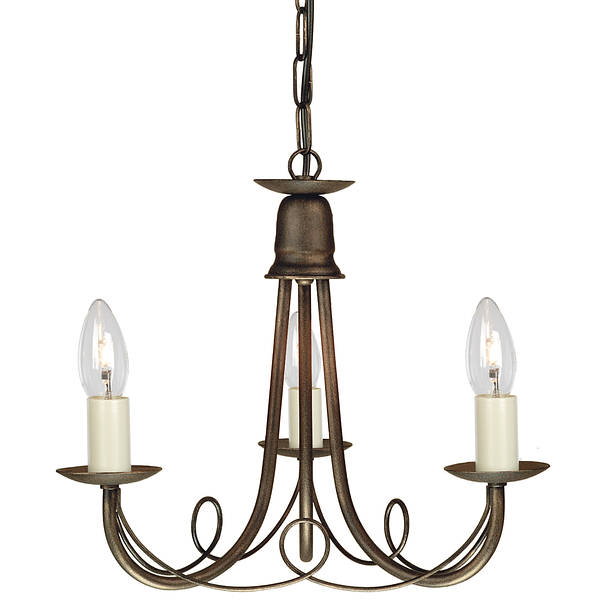 3 lamp chandelier store