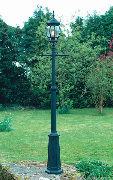 Seville Grande Single Lamppost - Verdigris | Norlys (SG5 Verdigris)