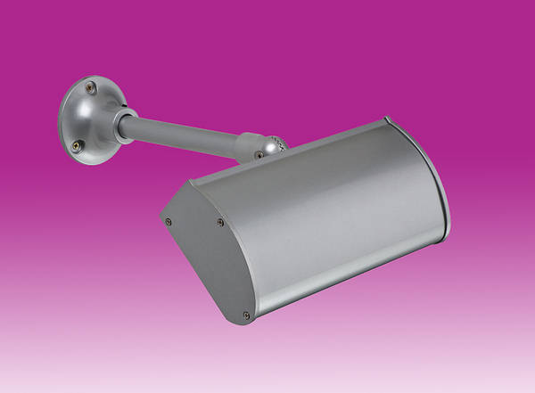 LED Sign Light 2 x 3w Silver