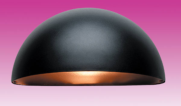 Black discount wall downlight