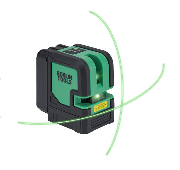 Green Beam Crossline Laser Level Kit Battery Pack Goblin Tools