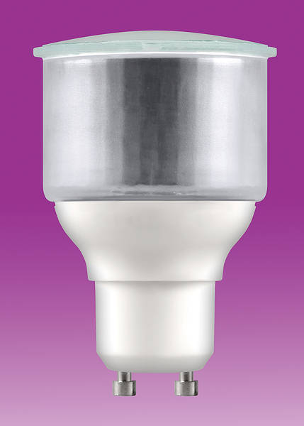 11W COMPACT GU10 CROMPTON LOW ENERGY SAVING LIGHT BULB COOL WHITE CFL SAVER 