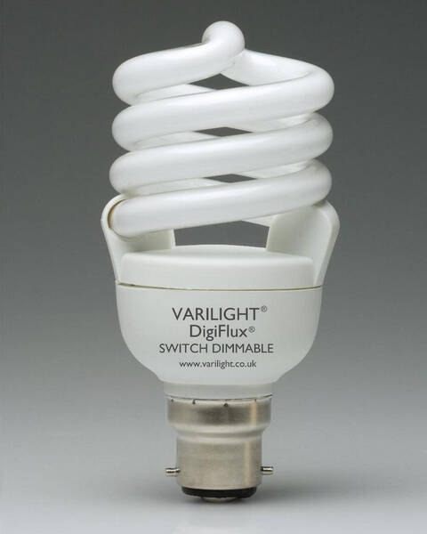 Lampe fluorescente compacte Blanc froid 4200 K 20w = 100 watts Capuchon à baïonnette Durée de vie de 10 000 h CFL E-Saver Full Spiral T2 BC, B22, B22d Paquet de 5 1150 lumens 