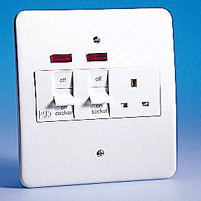 45 Amp Cooker Socket Control Unit 