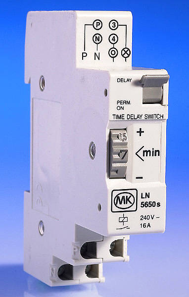 Time Delay Switch for Sentry Consumer Unit