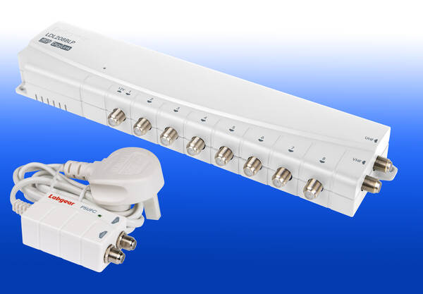 thumbnail image 2 of Labgear LDA2061K 6-Output TV Aerial Amplifier – 4G/5G Filtered Signal Booster 2 of 4