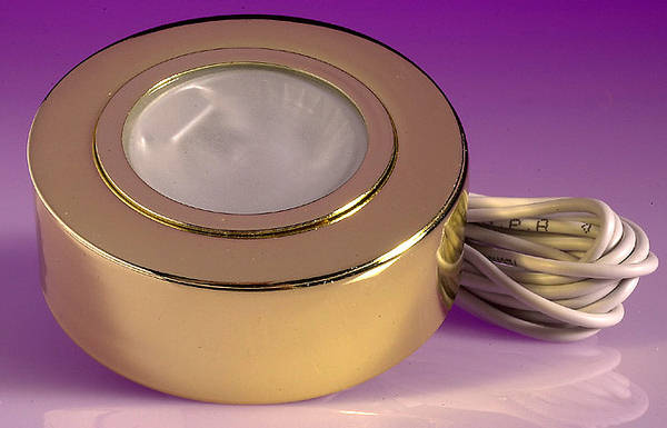 Brass led clearance cabinet lights