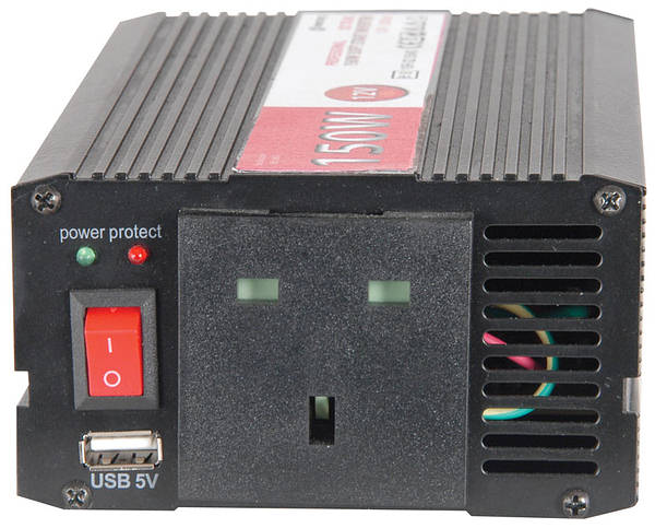 Soft Start Compact Inverter 12v dc to 230v ac - 150w