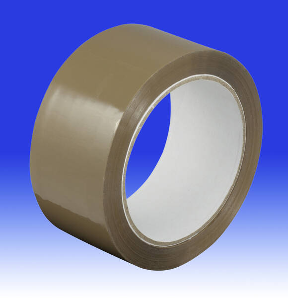 6 Pack Brown Packing Tape – 48mm X 66m Strong Parcel Selotape Rolls For Shipping