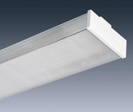 Fluorescent 2 ft 8 ft Twin Diffuser & Reflectors