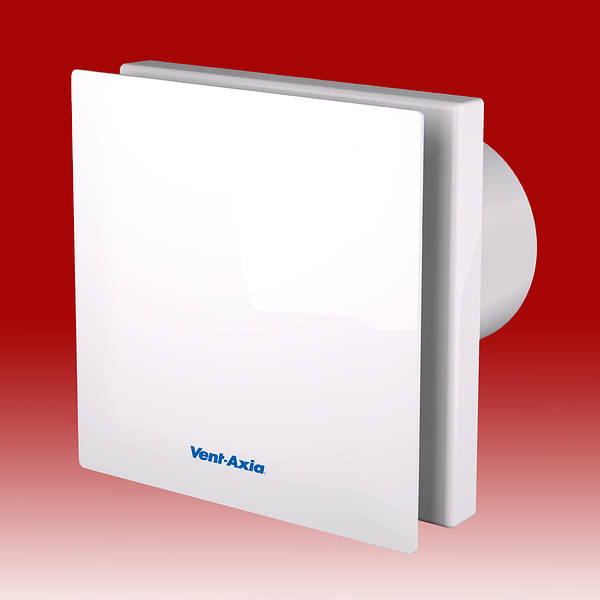 Vent Axia Silent 4 100mm Extractor Fan C W Timer 446659b - Vent Axia Bathroom Fan Installation