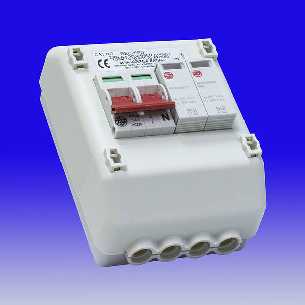 MAINS ISOLATOR 100A DP by Click DB100 FOR CONSUMER UNIT 