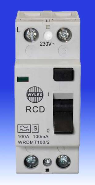 100ma time delayed rcd trip times